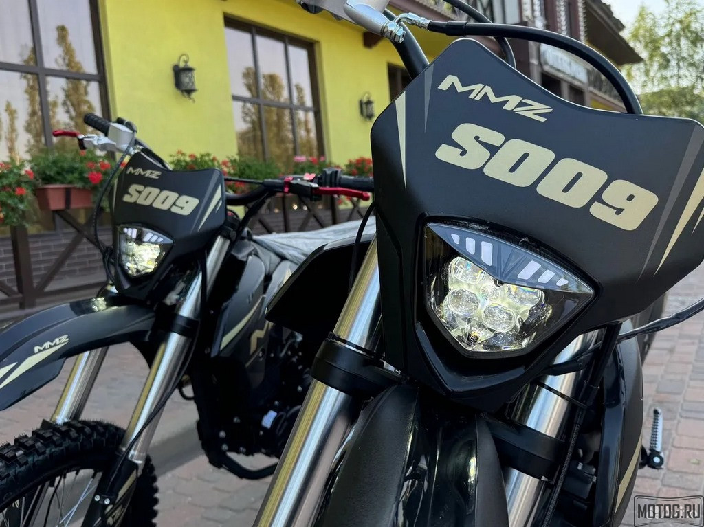 Эндуро мотоцикл MMZ S009 — надёжный кроссовый байк 300cc для бездорожья